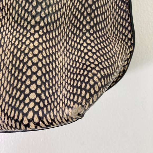 Rebecca Minkoff leather snake print bag - Picture 4 of 13